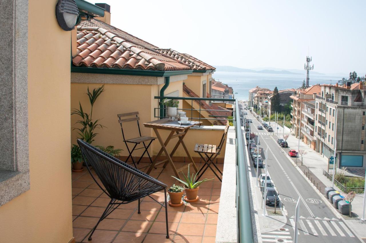 Precioso Atico Con Terraza Y Vistas A Silgar. Διαμέρισμα Sanxenxo Εξωτερικό φωτογραφία